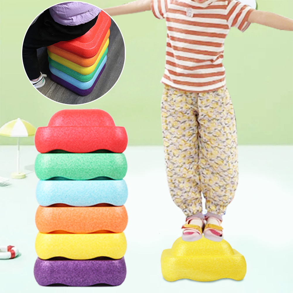 Baby Food Eat - 6 color Multi Color Balance Stone