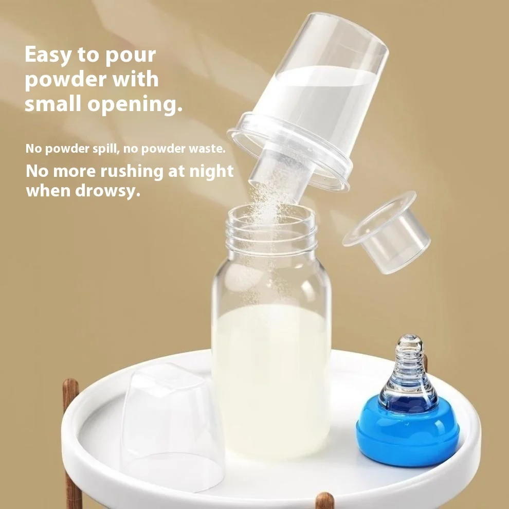 Baby Food For Travelling - Mini 80ml Baby Milk Powder Jar,