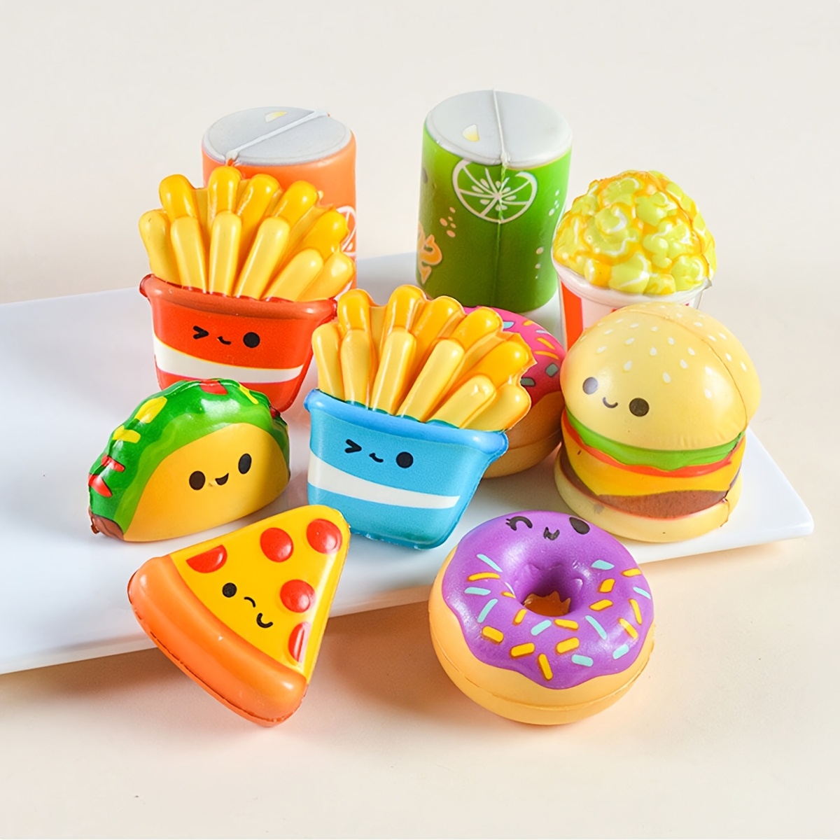 Baby Food Toy - Mini Slow Rising Food & Fries