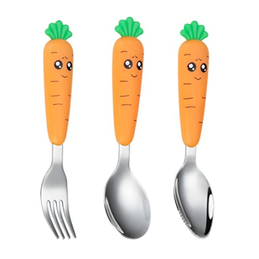 Self Feed Spoon - Travel Cutlery Set for Toddlers 3