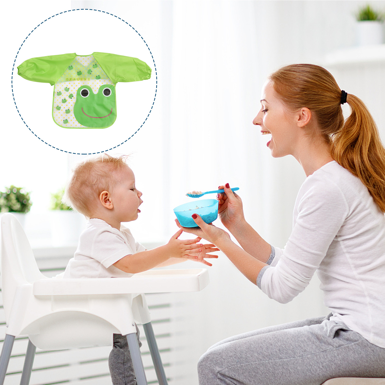 Baby Food Dogs - 2pcs Waterproof Dining Apron For Babies