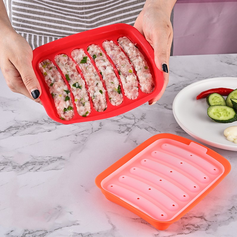 Baby Food Dogs - Food Grade Silicone Sausage Molds with