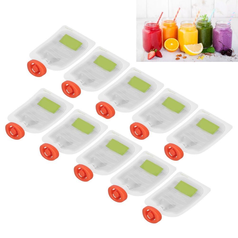 Puree Baby Food - 10Pcs Manual Fruit Puree Baby Squeeze