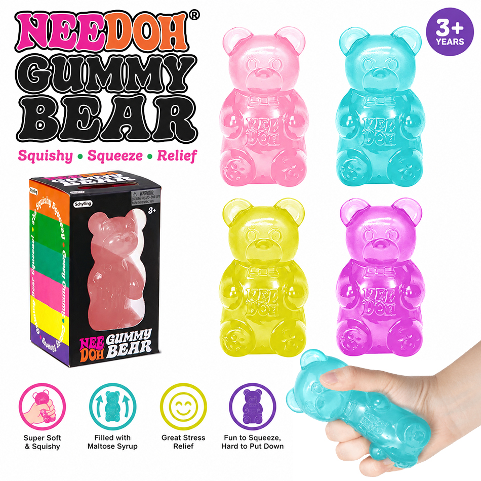 Baby Food Eat - Stress Relieving Gummy Bear Toy, Soft