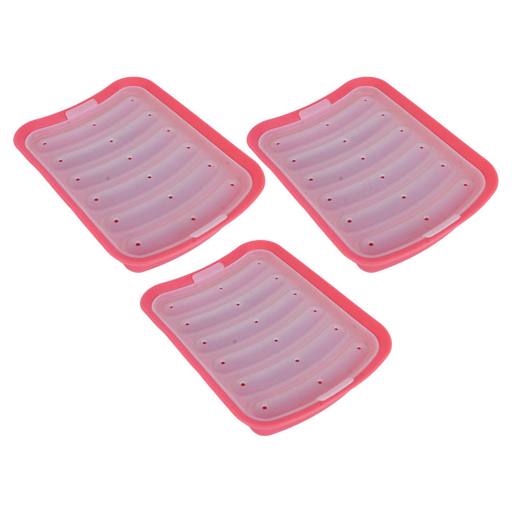 Baby Food Dogs - 3Pcs Food Grade Silicone Sausage Molds