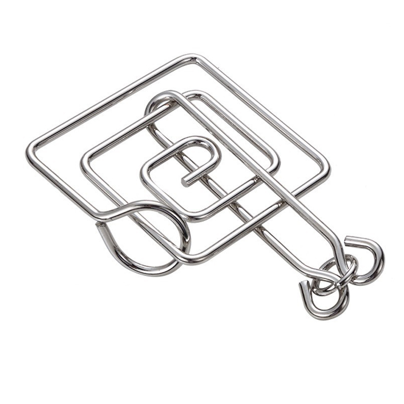Brain Teasers Metal Wire Iq Pu - Baby Food Game avaliação e preço