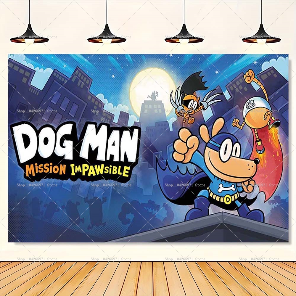 Hot Cartoon-Dogs&Man-Theme Bac - Baby Food Dogs avaliação e preço