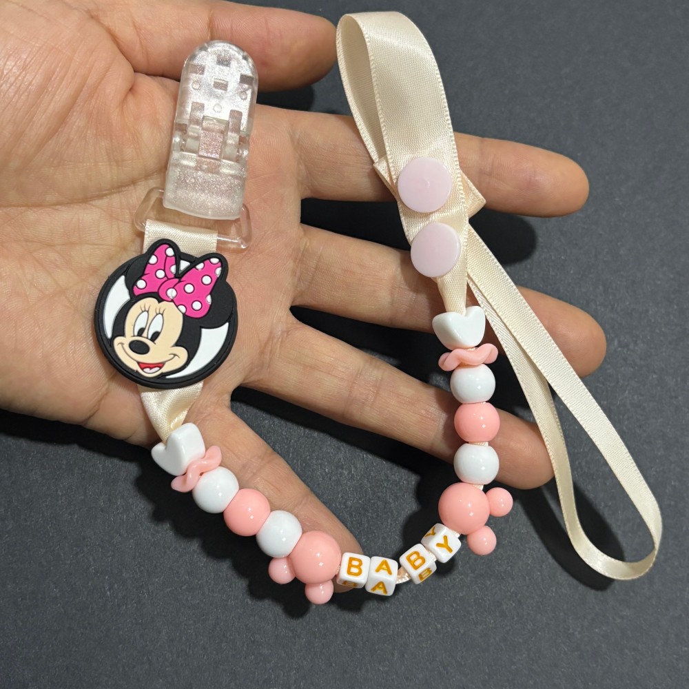 Kawaii Baby pacifier Chain Cli - Baby Food Pacifier avaliação e preço