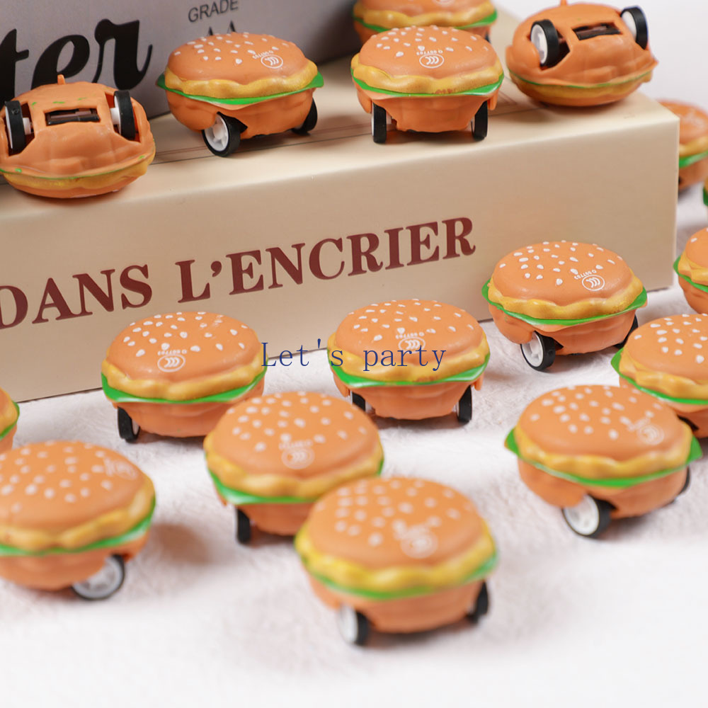 15Pcs Mini Cute 3D Burger Pull - Baby Food Game avaliação e preço