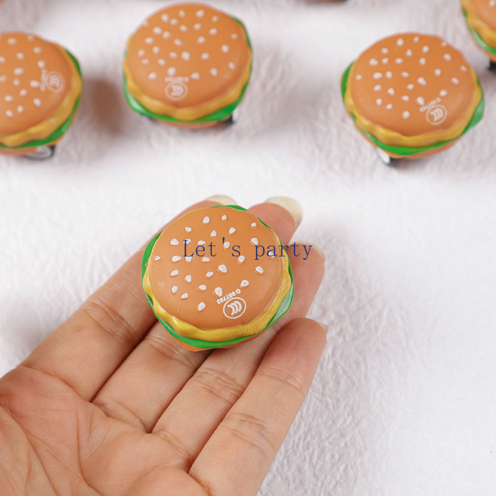 15Pcs Mini Cute 3D Burger Pull - Baby Food Game avaliação e preço