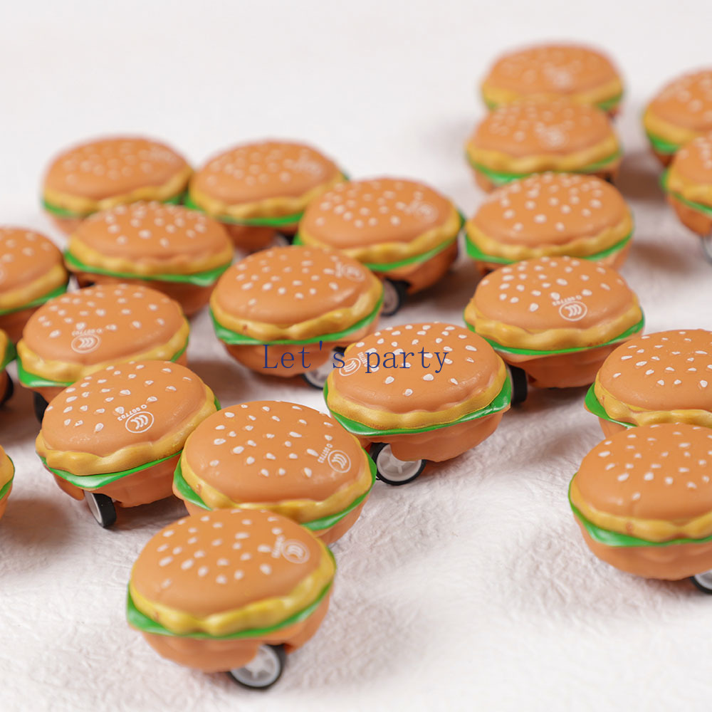 15Pcs Mini Cute 3D Burger Pull - Baby Food Game avaliação e preço