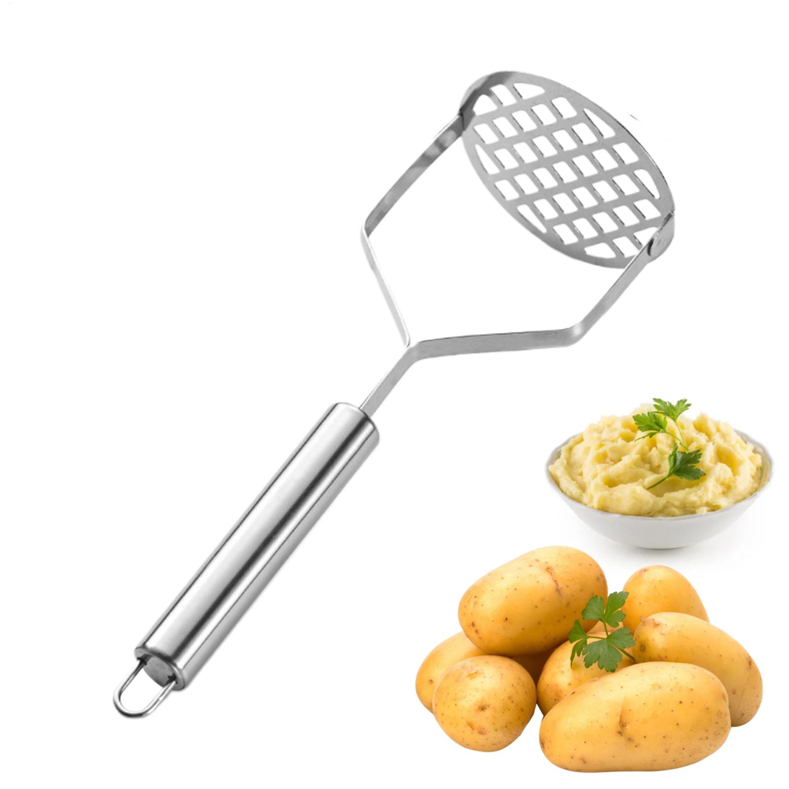Stainless Steel Potato Masher  - Baby Food Grater avaliação e preço