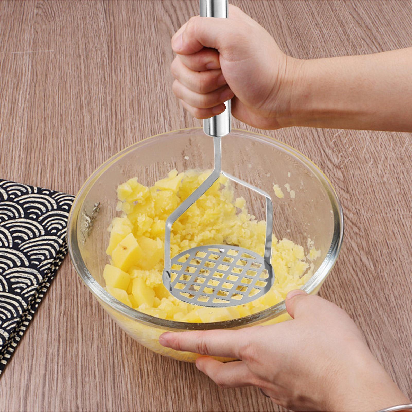 Stainless Steel Potato Masher  - Baby Food Grater avaliação e preço