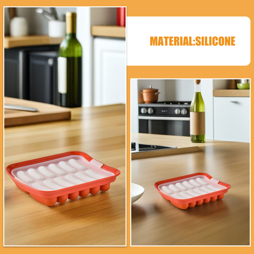 12-Cavity Flexible Silicone Ho - Baby Food Dogs avaliação e preço