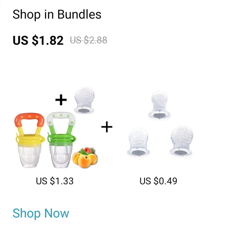 Fresh Food Nibbler Baby Pacifi - Baby Food Strainer avaliação e preço