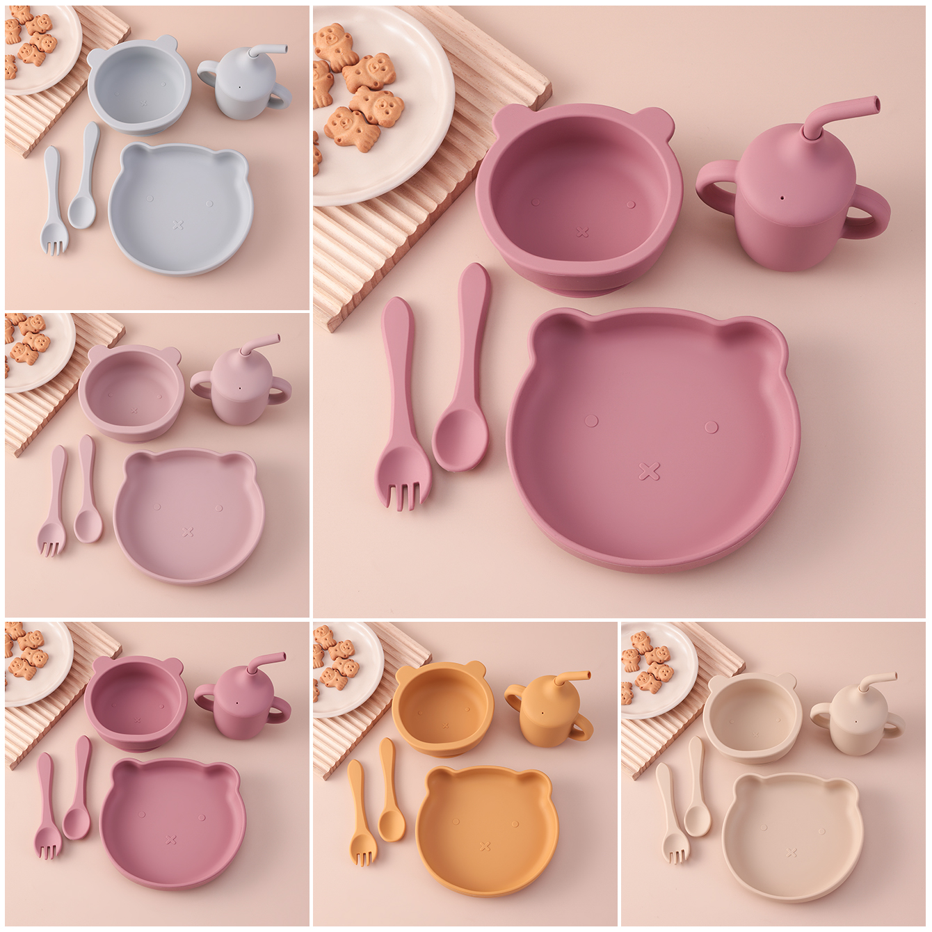 Color Kids 5PCS Silicone Feedi - Baby Food Grater avaliação e preço