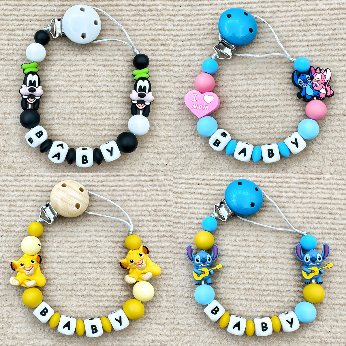 Customize Personalized Names L - Baby Food Teether avaliação e preço