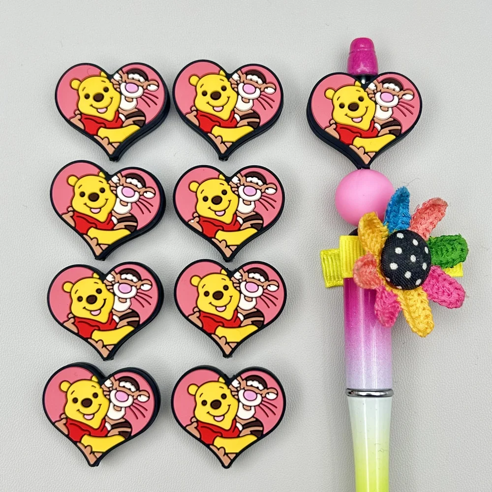 10PC DIY Popular Cartoons Sili - Baby Food Toy avaliação e preço