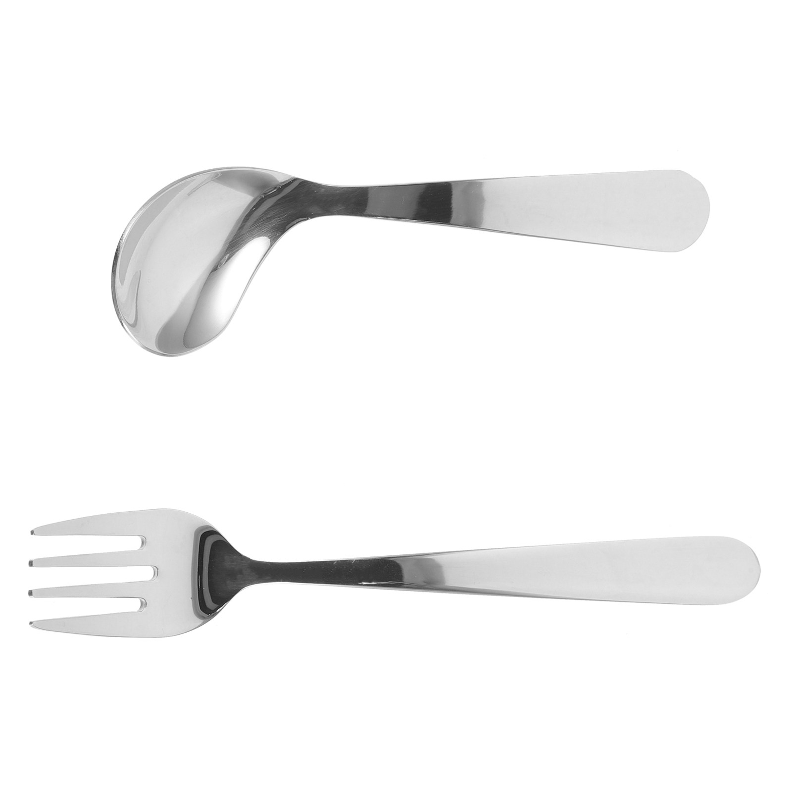 1Set Stainless Steel Angled Sp - Self Feed Spoon avaliação e preço