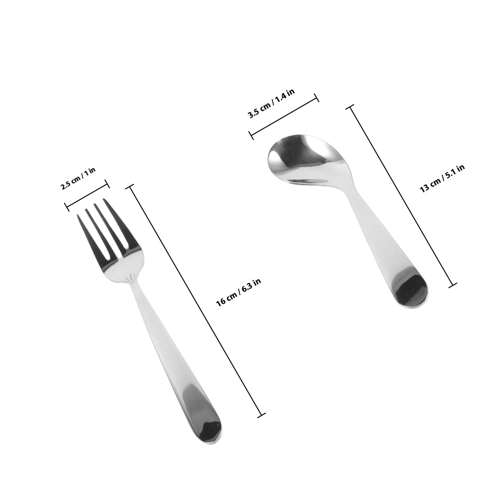 1Set Stainless Steel Angled Sp - Self Feed Spoon avaliação e preço