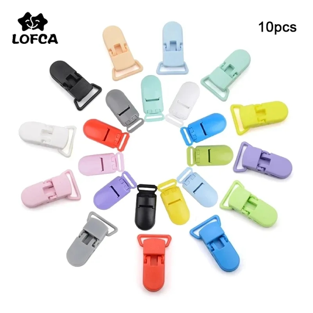 LOFCA 10pcs Baby Pacifier Clip - Baby Food Pacifier avaliação e preço