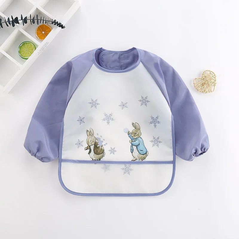 Baby's Soft Waterproof Bib Kid - Baby Food Eat avaliação e preço