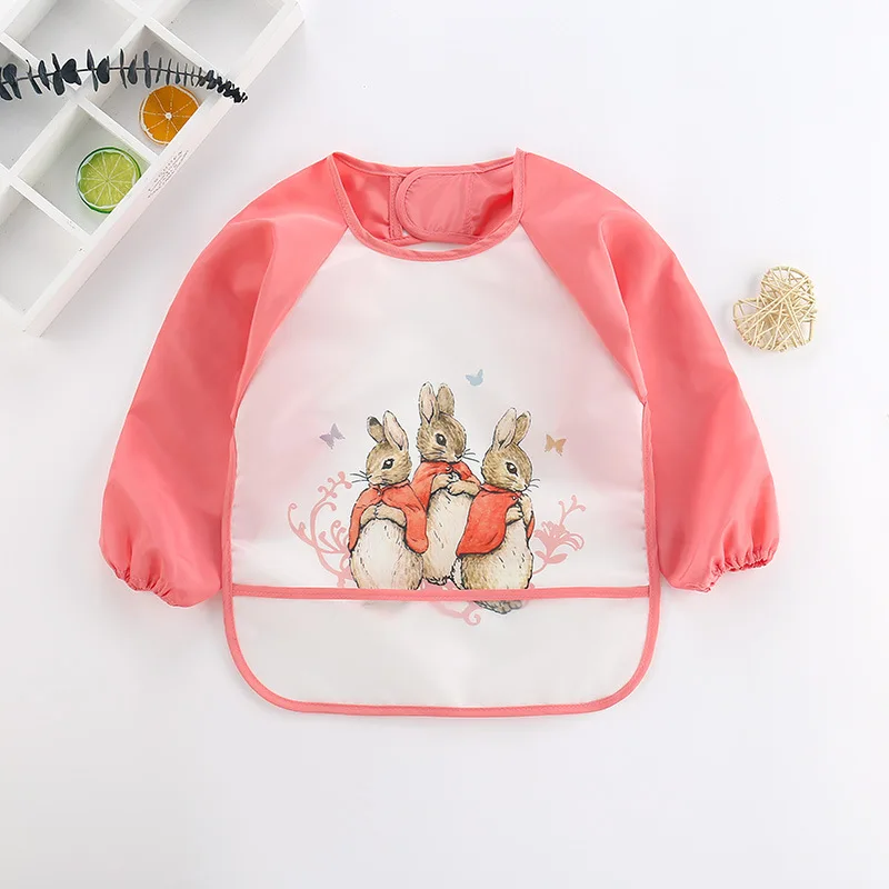 Baby's Soft Waterproof Bib Kid - Baby Food Eat avaliação e preço
