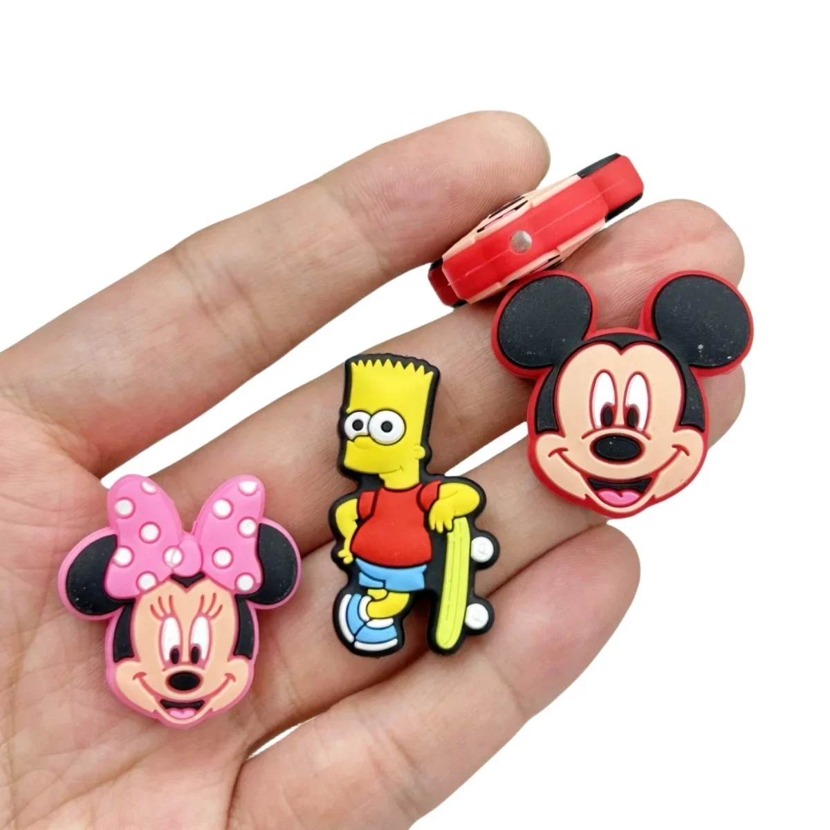 10PC DIY Cartoon Mini Silicone - Baby Food Toy avaliação e preço