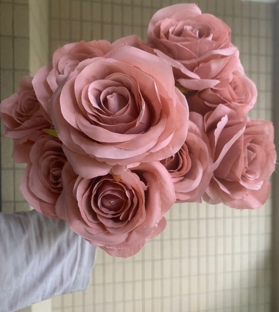 Wedding Decor Rose dusty pink  - Baby Rice Food avaliação e preço