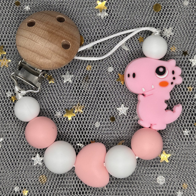 Baby Silicone Pacifier Clips R - Baby Food Pacifier avaliação e preço