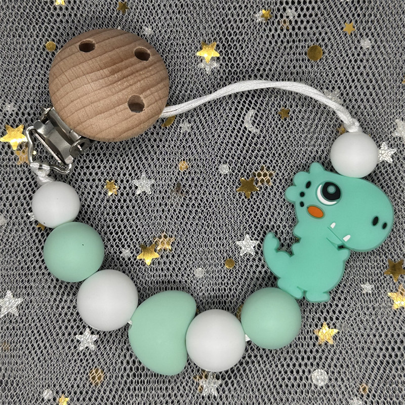 Baby Silicone Pacifier Clips R - Baby Food Pacifier avaliação e preço