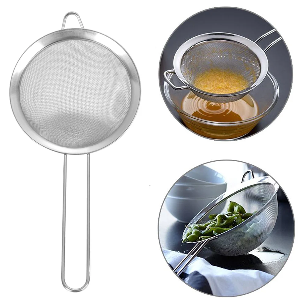 Stainless Steel Wire Fine Mesh - Baby Food Strainer avaliação e preço
