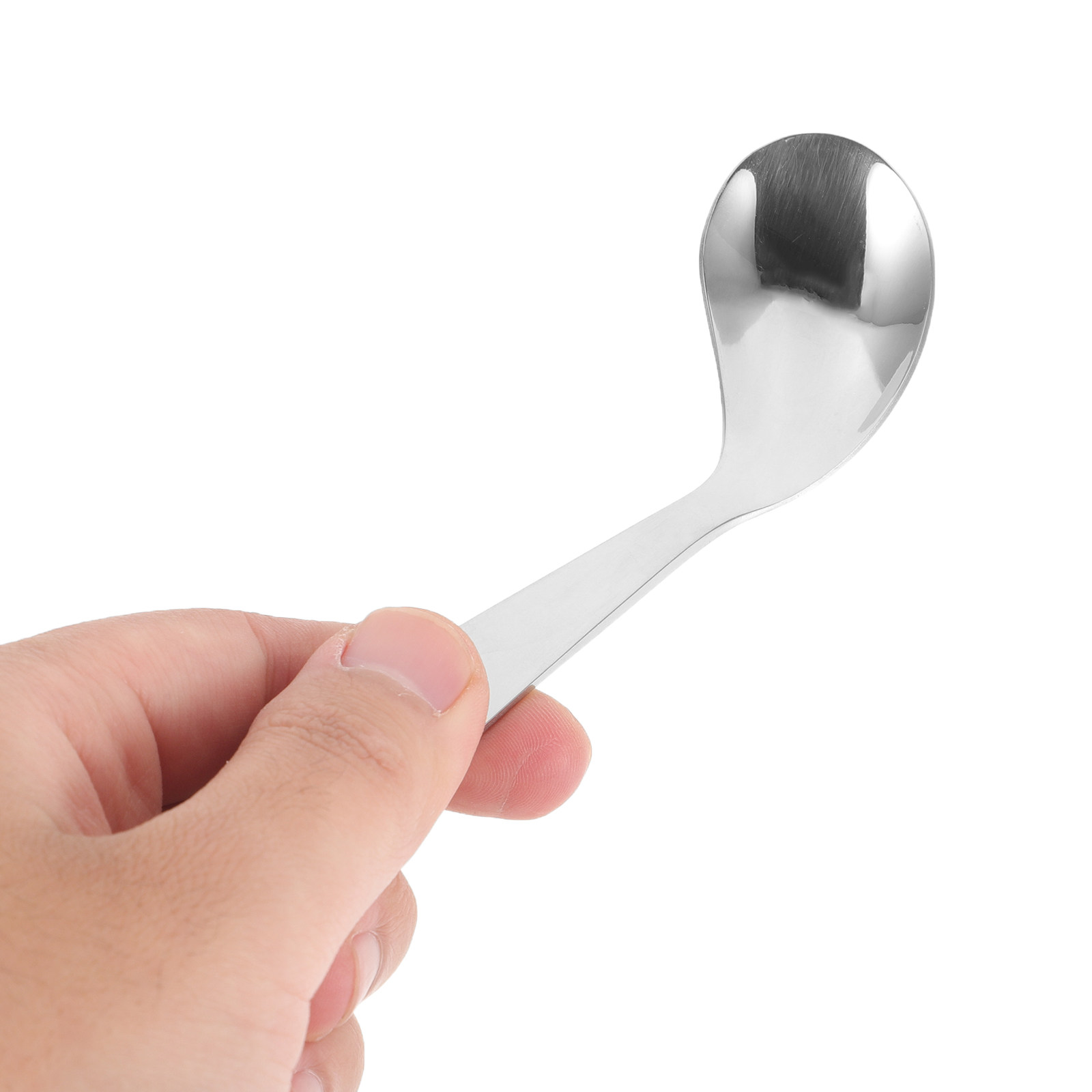 1Set Stainless Steel Adaptive  - Self Feed Spoon avaliação e preço