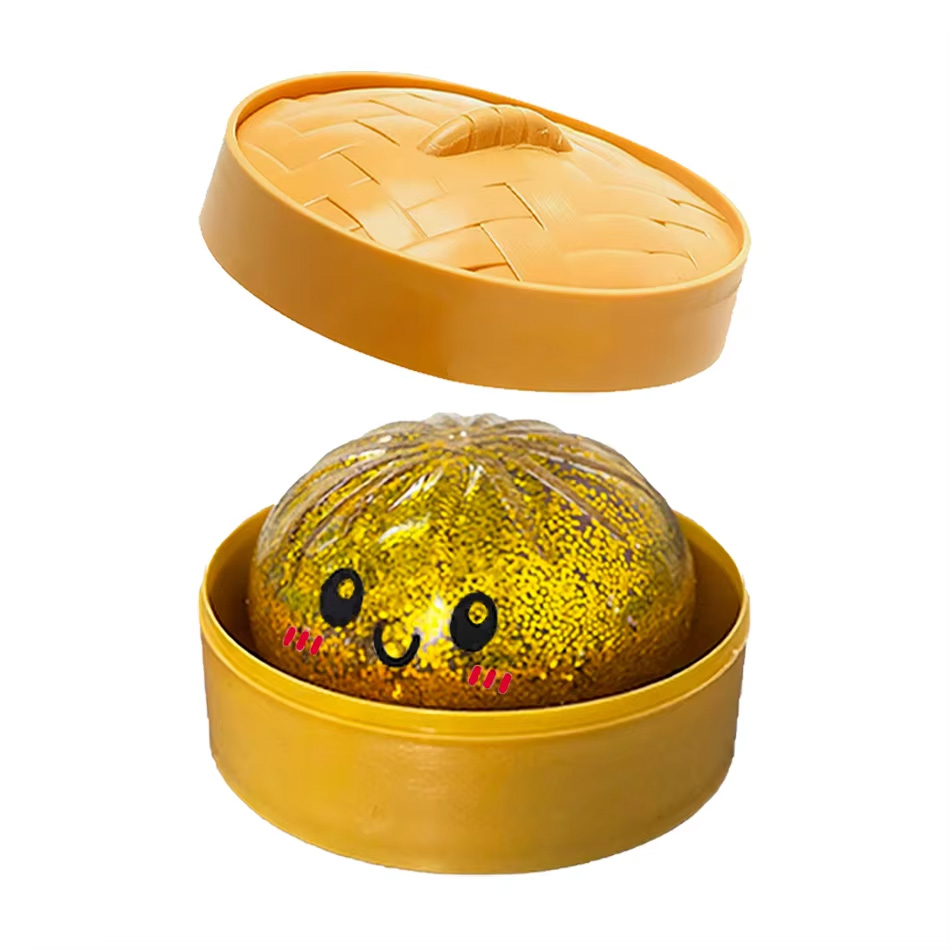 Cute Squishy Dumpling Toy Slow - Baby Food Game avaliação e preço