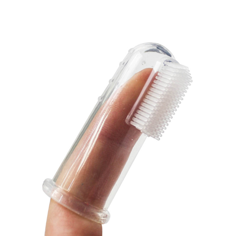 Soft Silicone Pet Finger Tooth - Baby Food Dogs avaliação e preço
