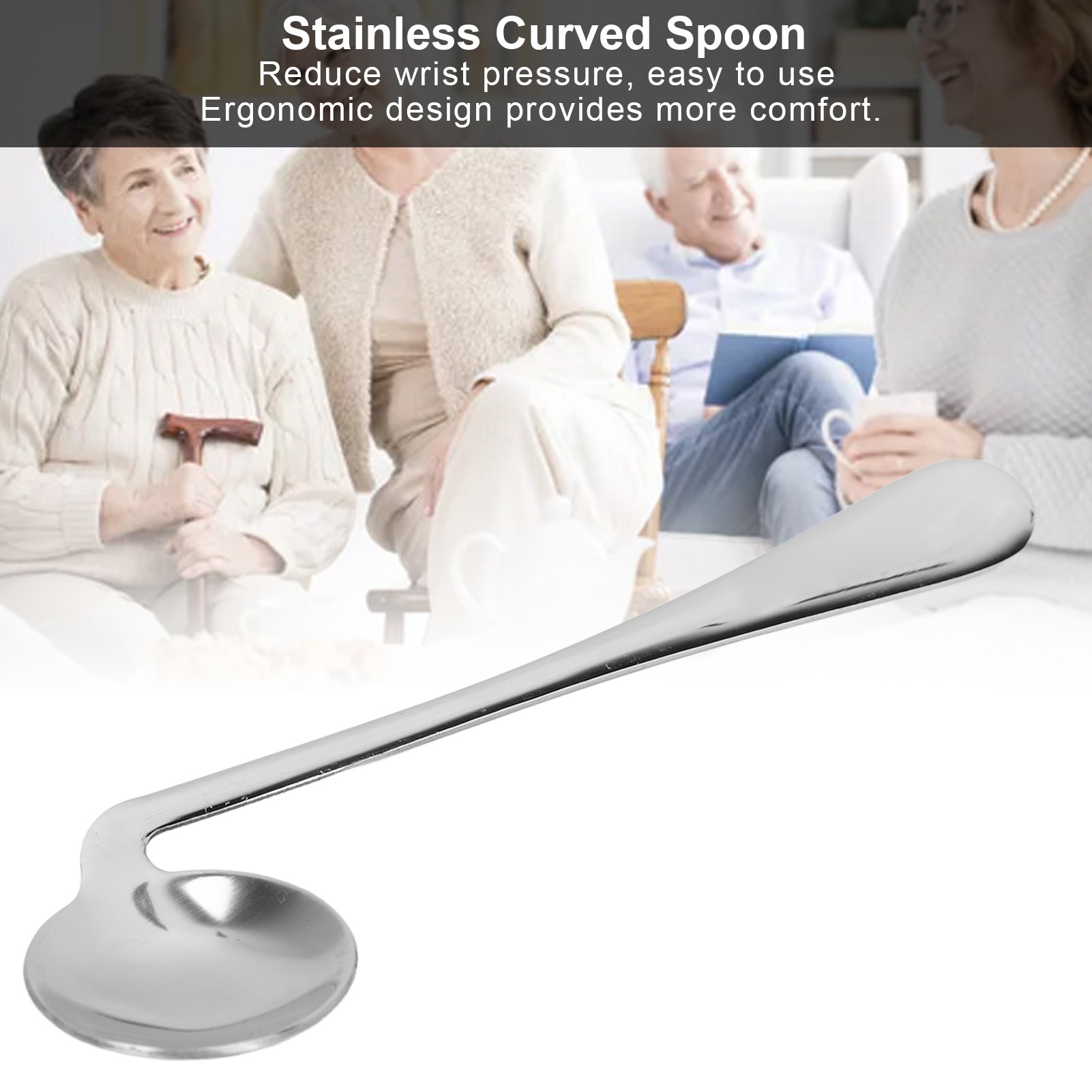 Curved Spoon Self Feeding Redu - Self Feed Spoon avaliação e preço