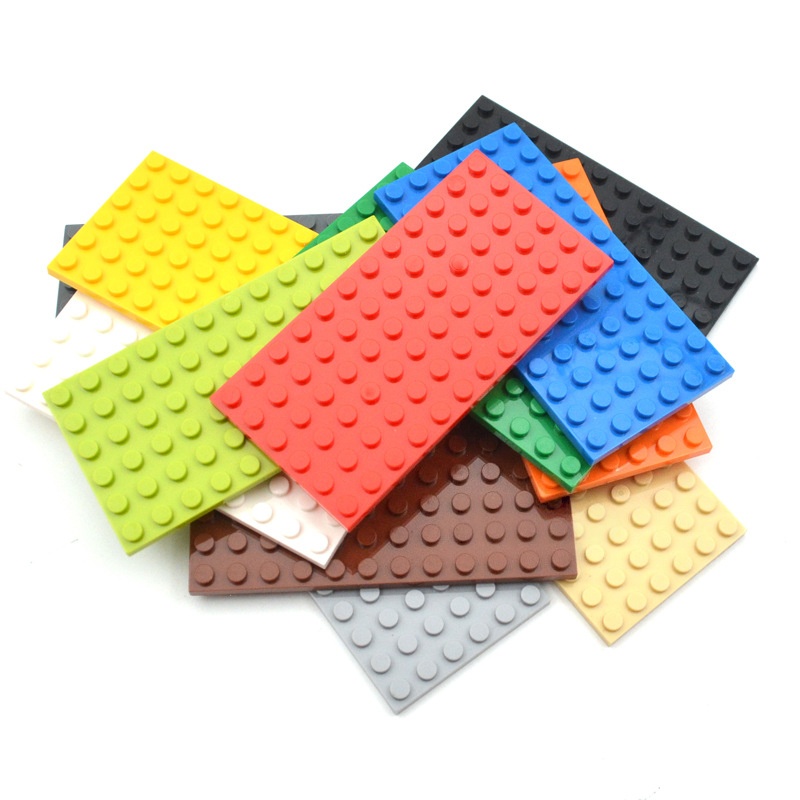 10PCS 6X12 Dots Base Plate Cla - Baby Food Eat avaliação e preço