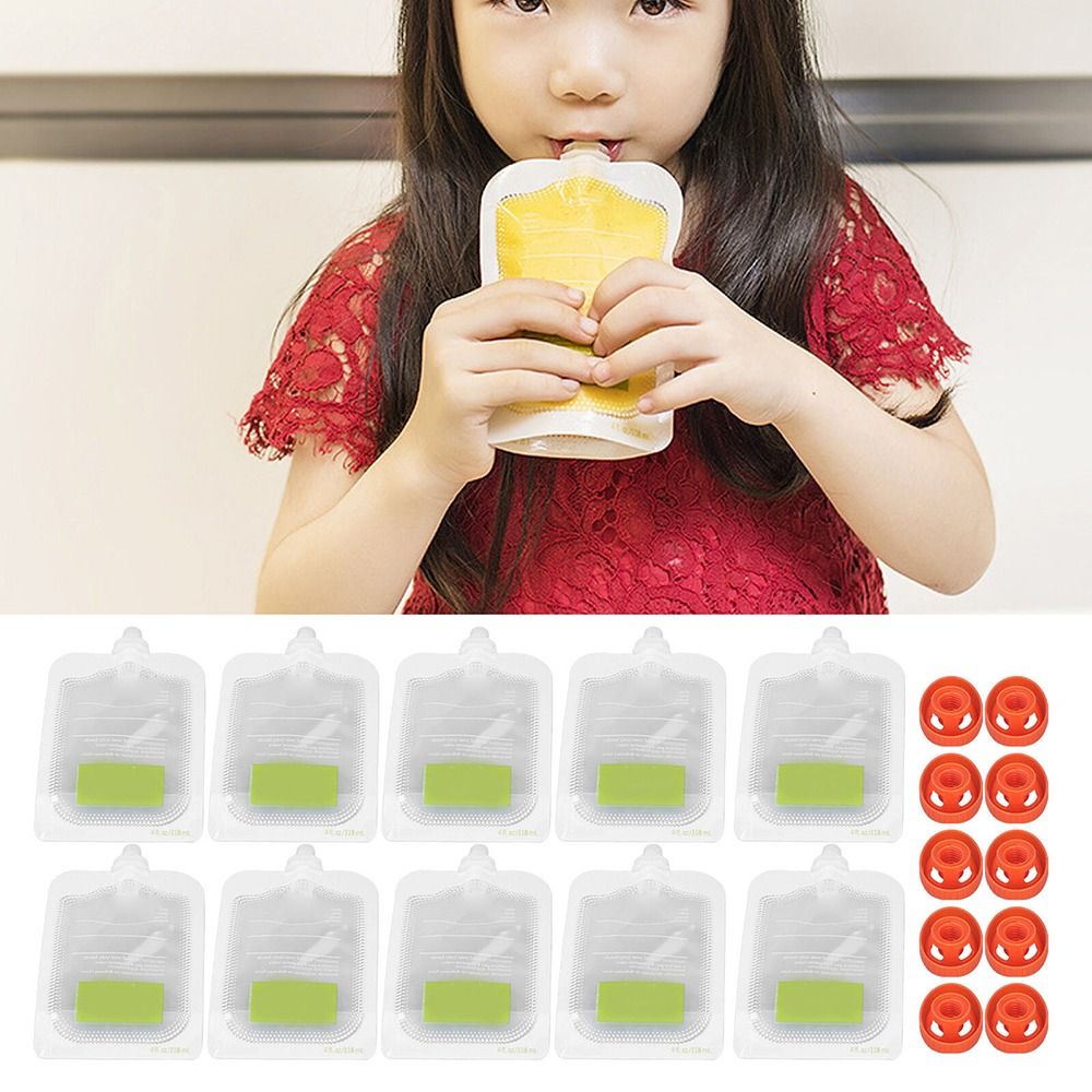 10Pcs Manual Baby Fruit Puree  - Puree Baby Food avaliação e preço