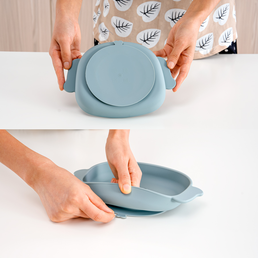 Baby Food Grade Silicone Dish  - Baby Food Dogs avaliação e preço