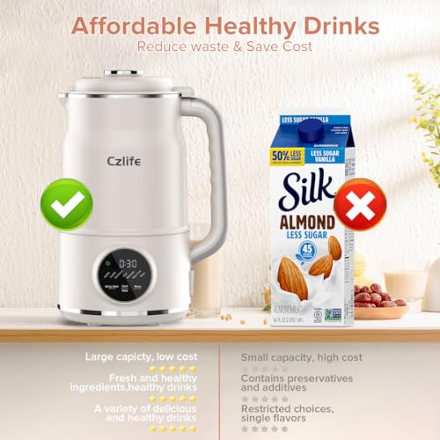 N7 Nut Milk Maker 50oz 1.5L Au - Baby Food Oats avaliação e preço