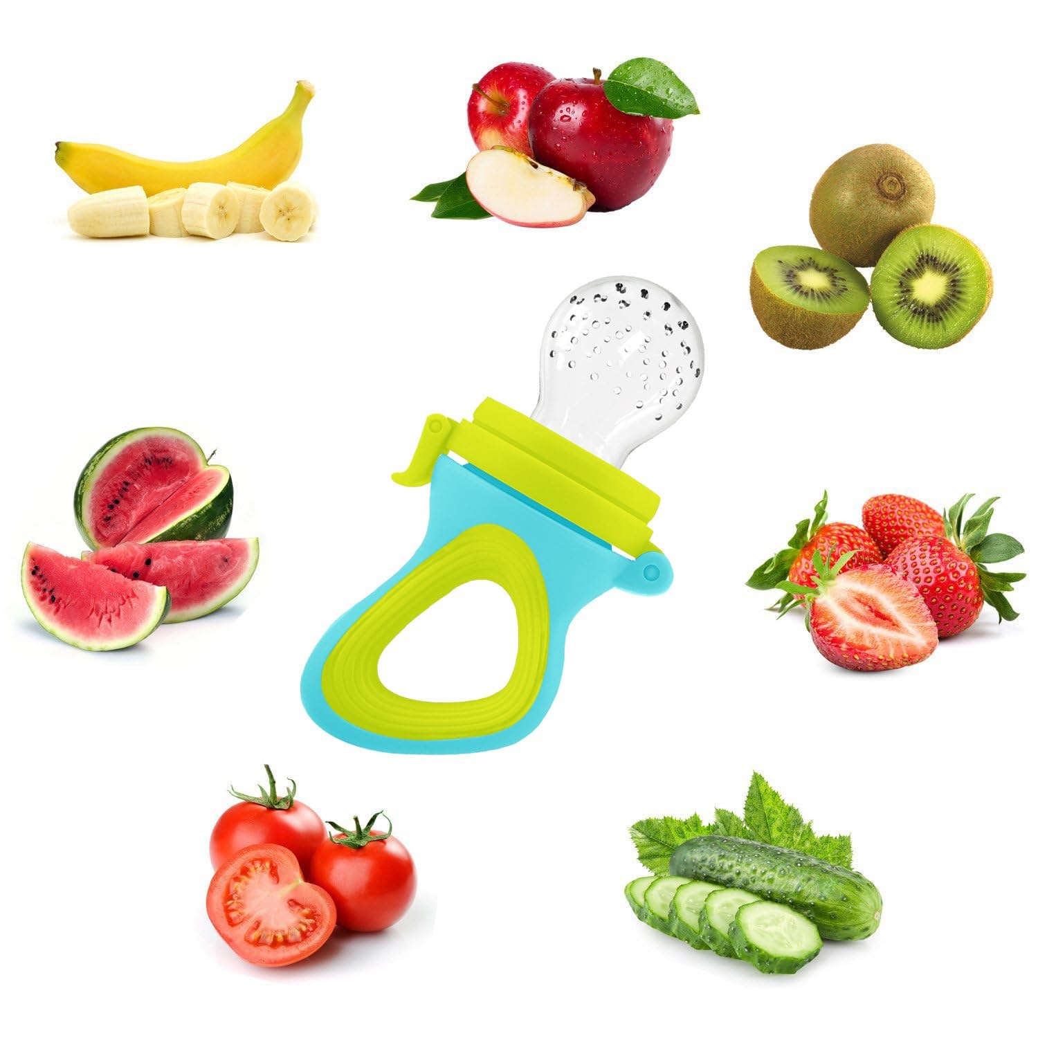 Squeezing Feeding Bottle Cup S - Self Feed Spoon avaliação e preço