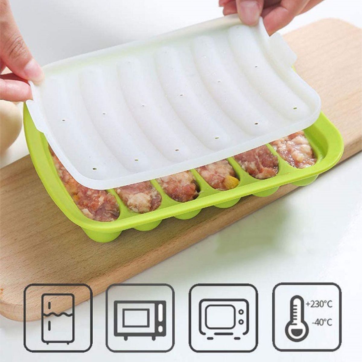 Food Grade Silicone Sausage Mo - Baby Food Dogs avaliação e preço