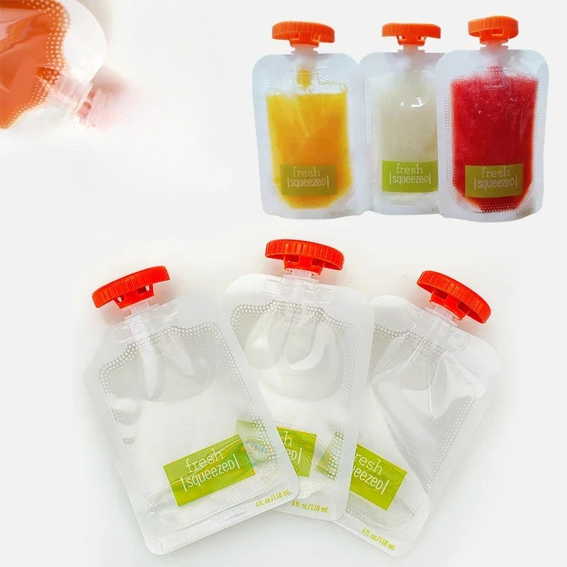 10Pcs Baby Food and Juice Box  - Puree Baby Food avaliação e preço