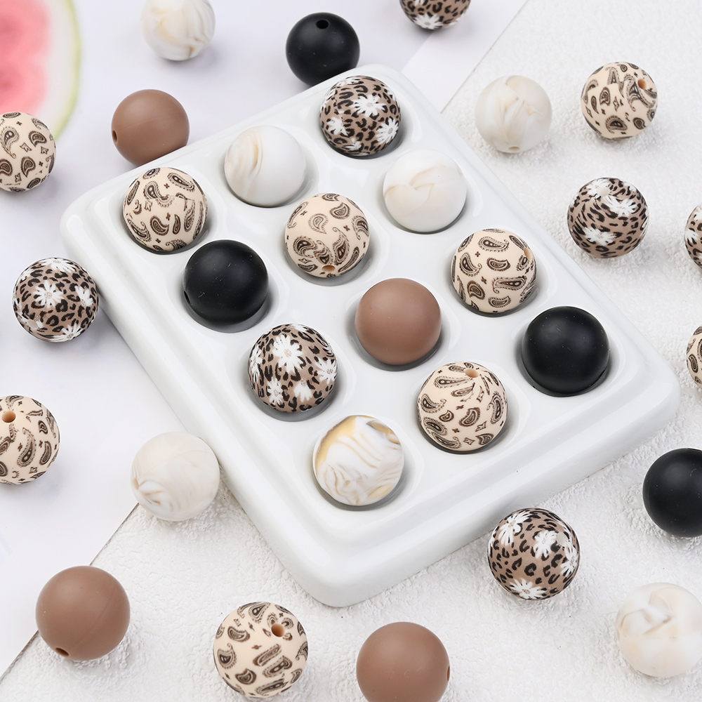 29Pcs Leopard Print Silicone B - Baby Food Toy avaliação e preço