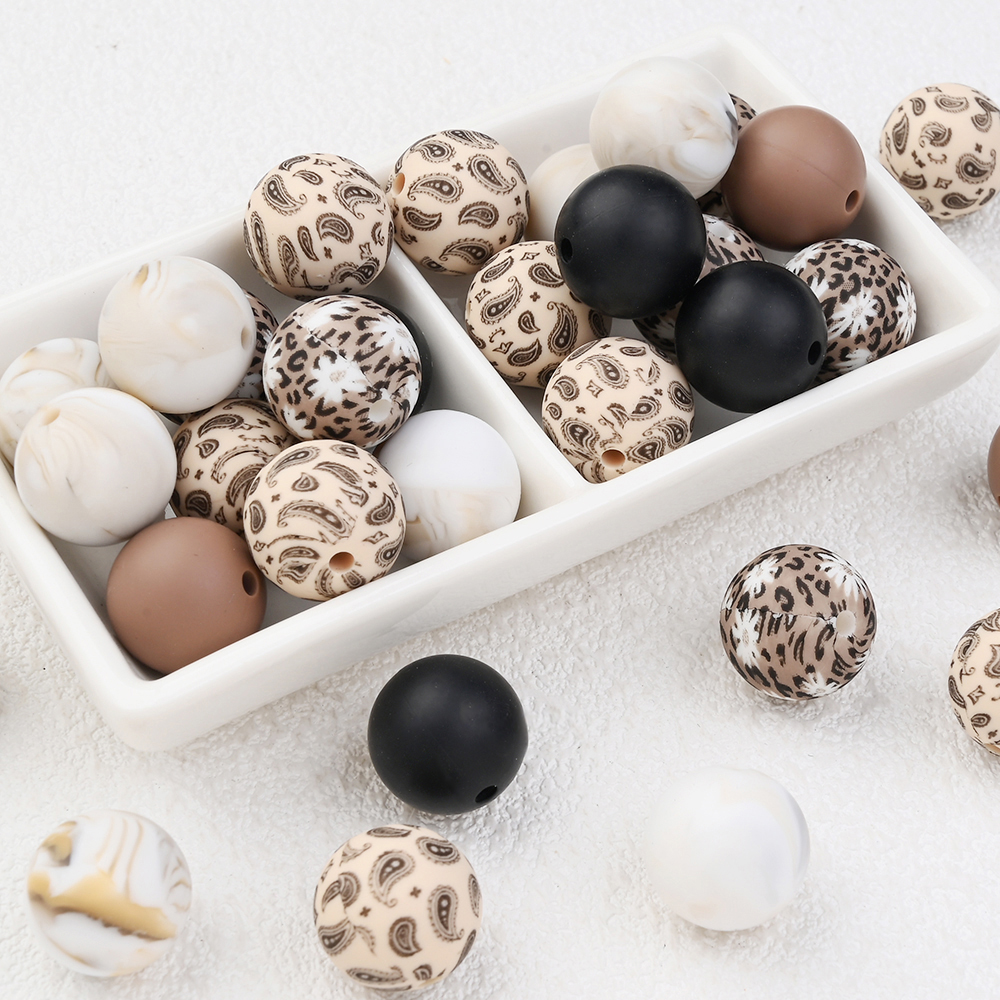 29Pcs Leopard Print Silicone B - Baby Food Toy avaliação e preço