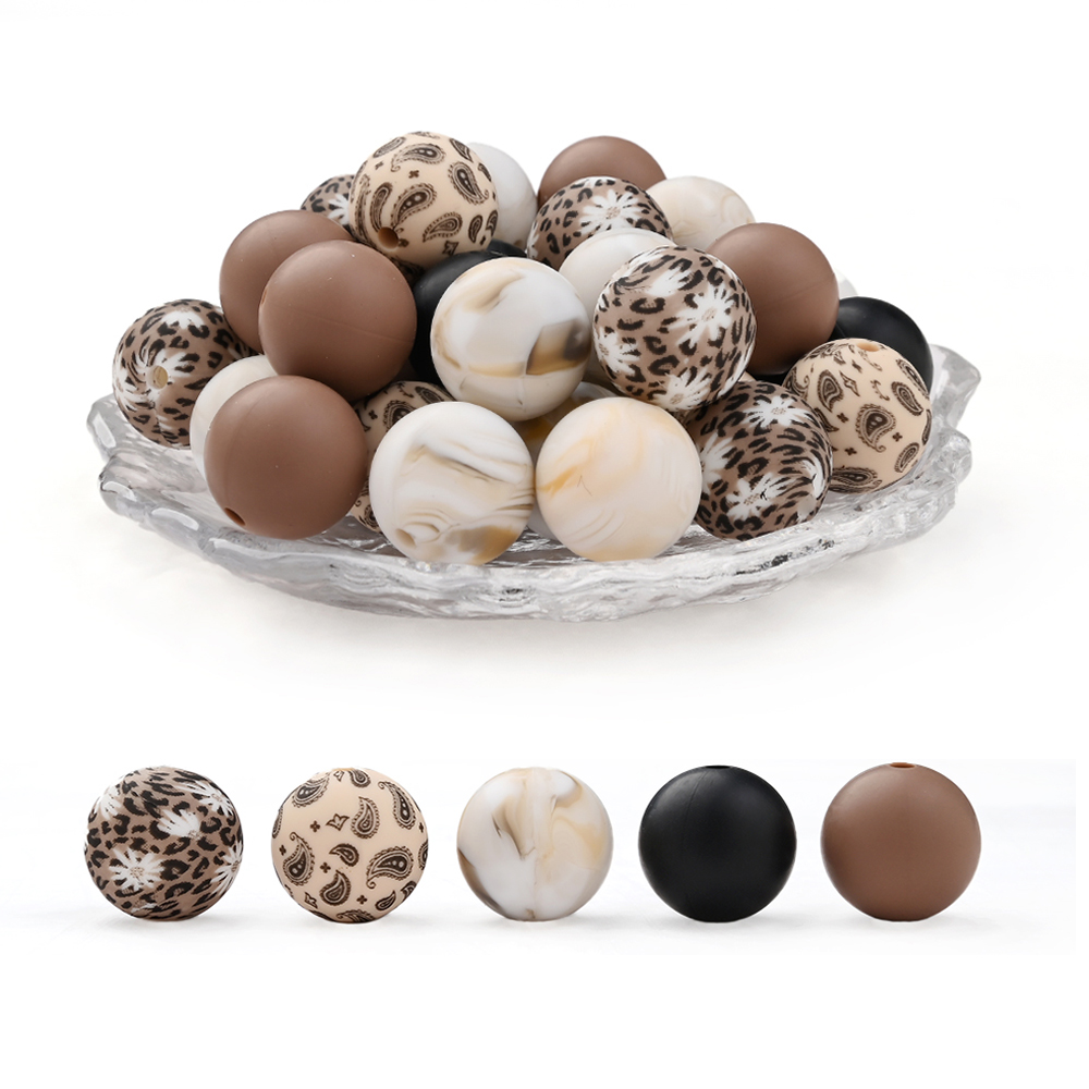 29Pcs Leopard Print Silicone B - Baby Food Toy avaliação e preço