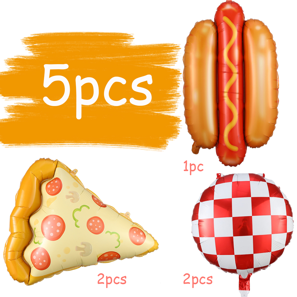 5pcs Fort Pizza Hot Dog Foil B - Baby Food Dogs avaliação e preço