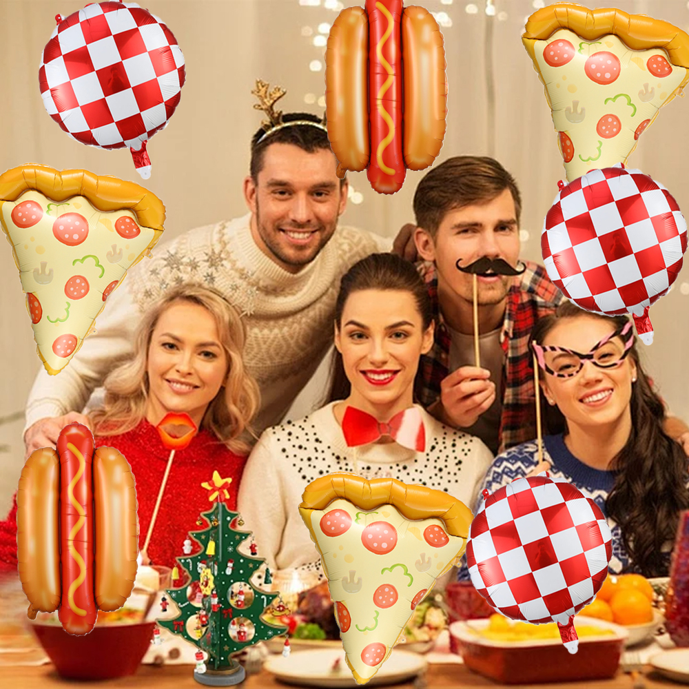 5pcs Fort Pizza Hot Dog Foil B - Baby Food Dogs avaliação e preço