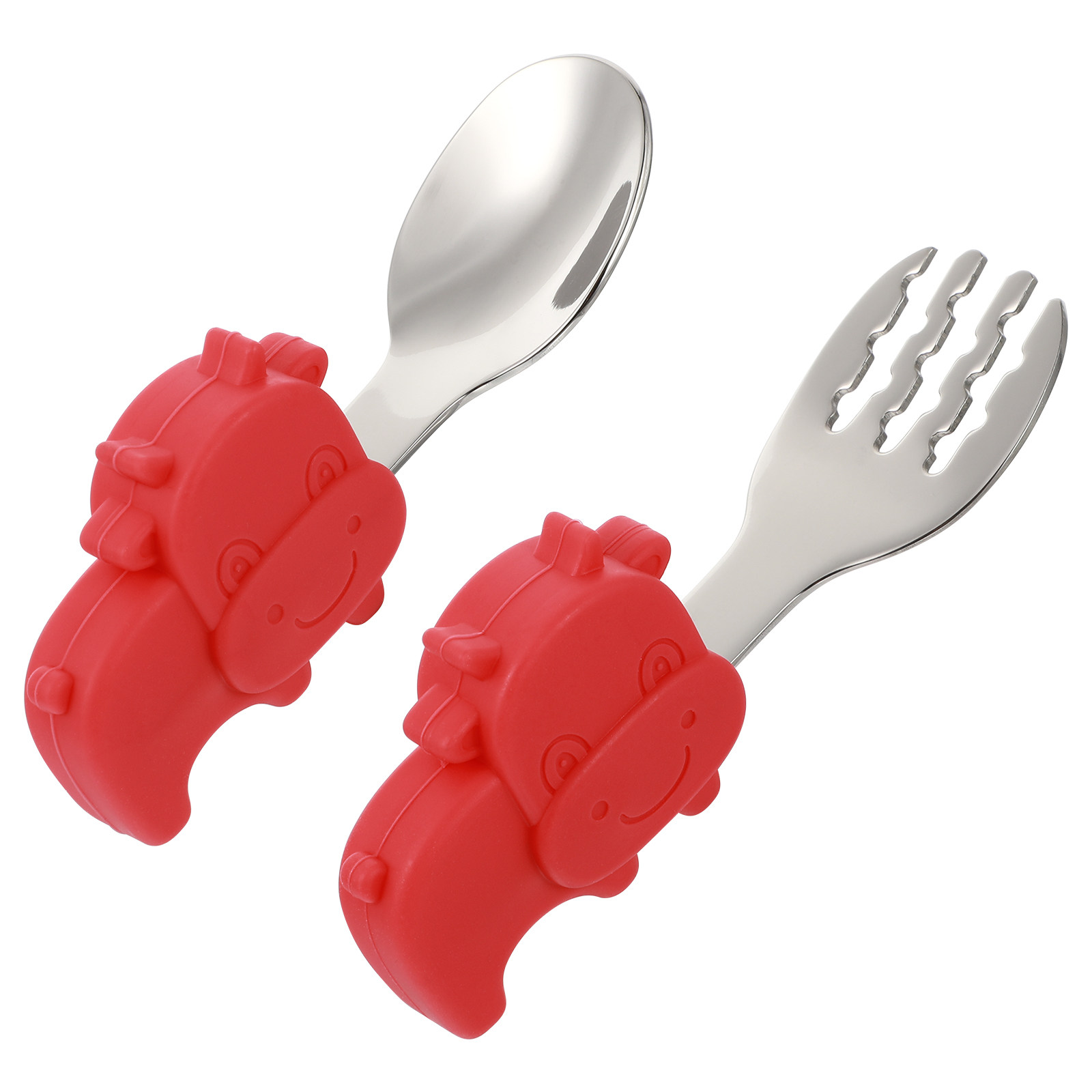 Stainless Steel Baby Spoon For - Self Feed Spoon avaliação e preço