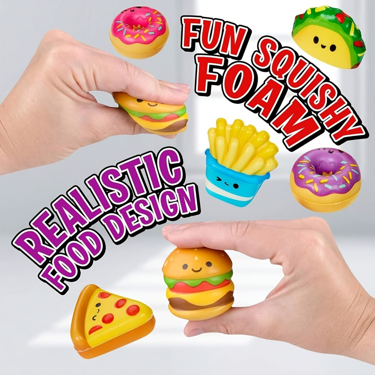 Mini Slow Rising Food & Fries  - Baby Food Toy avaliação e preço